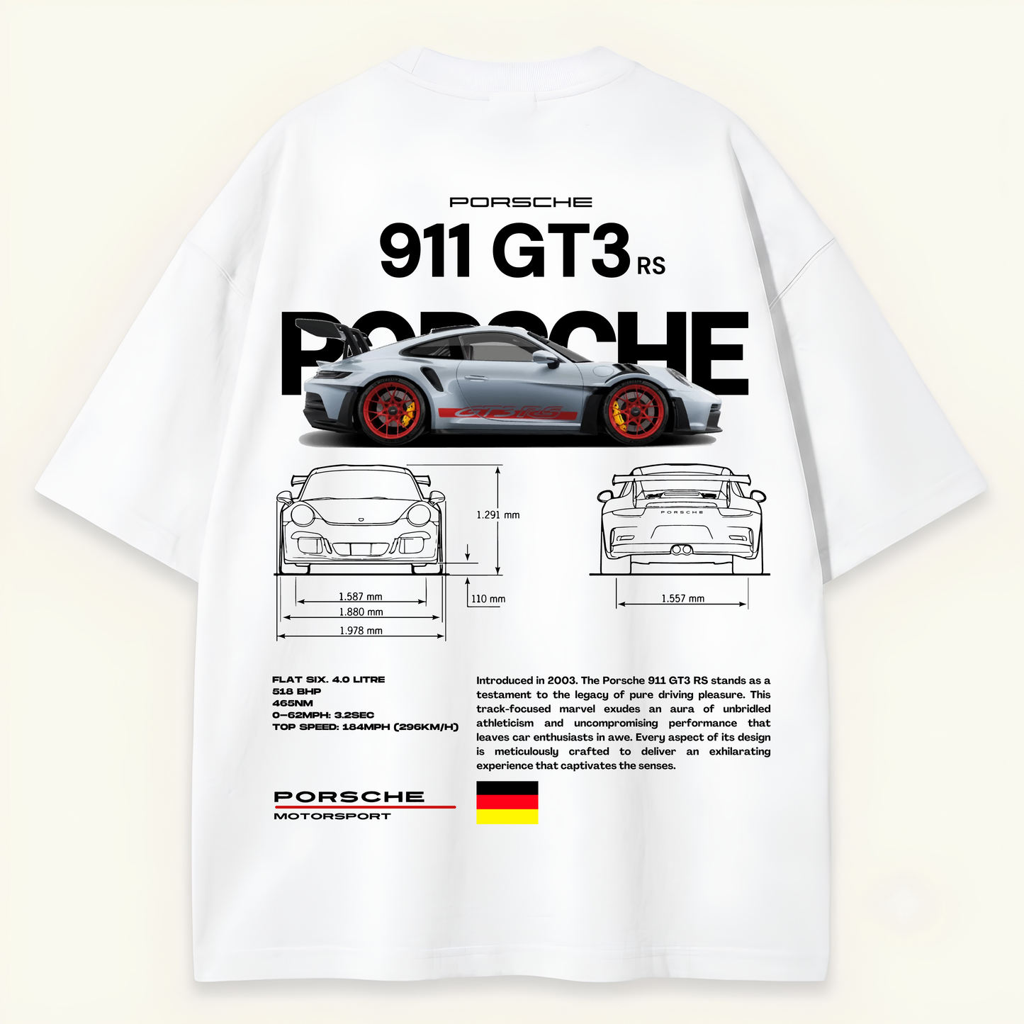 Porsche Oversized Tee