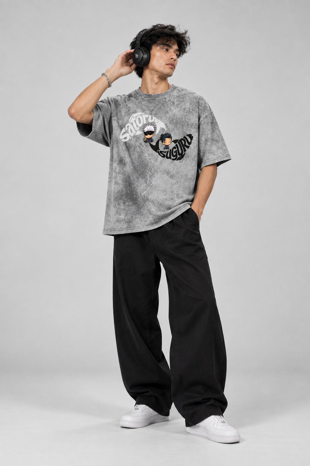 Dripzy anime collection banner - oversized anime graphic streetwear Pakistan