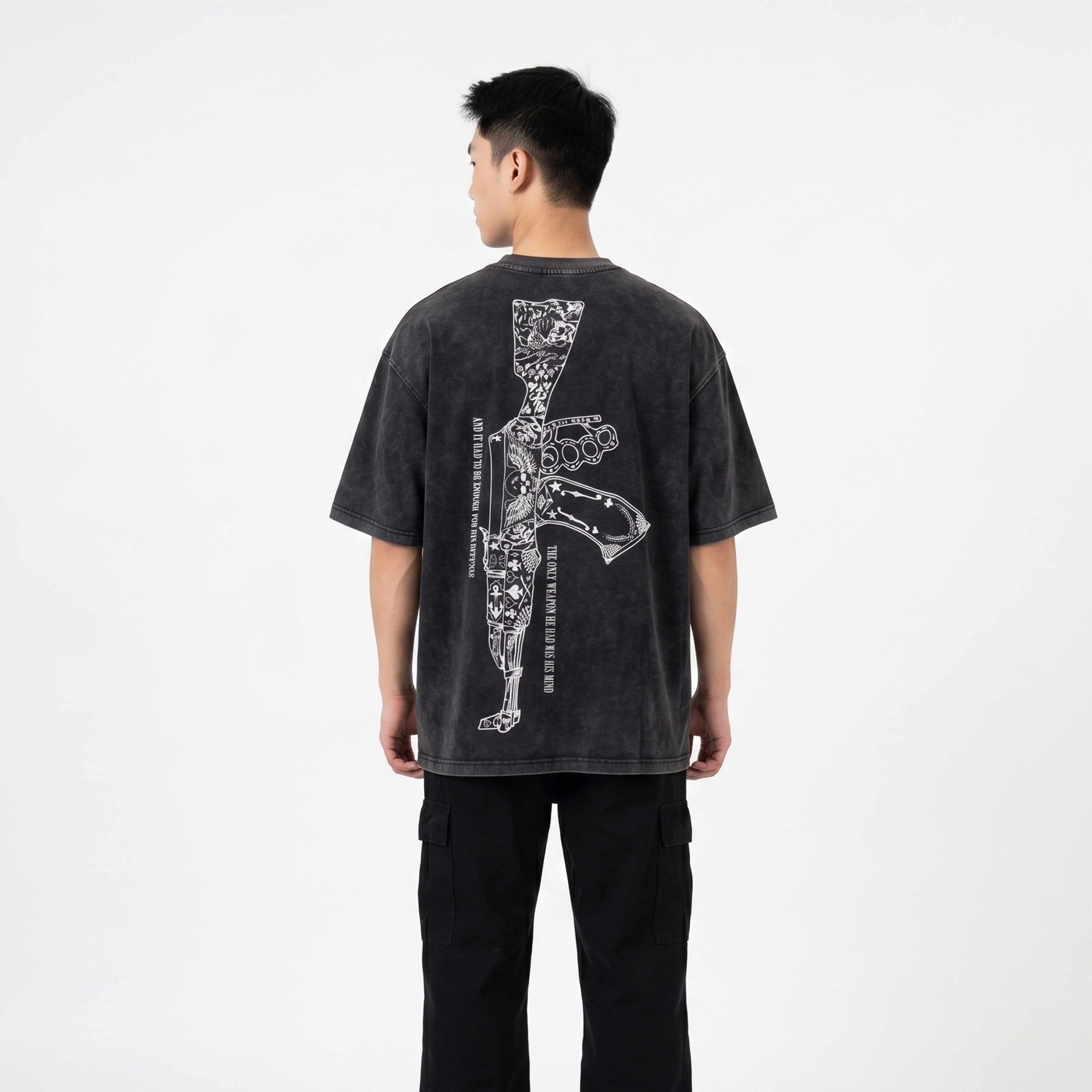 Ak47 Oversized Washed Tee
