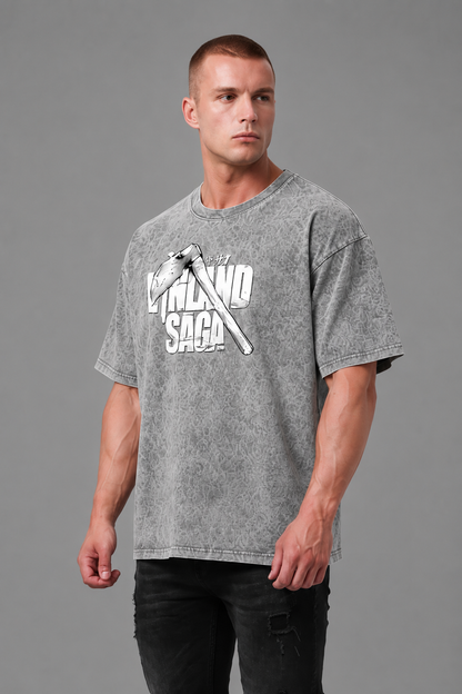 Vinland Saga Oversized Washed Tee