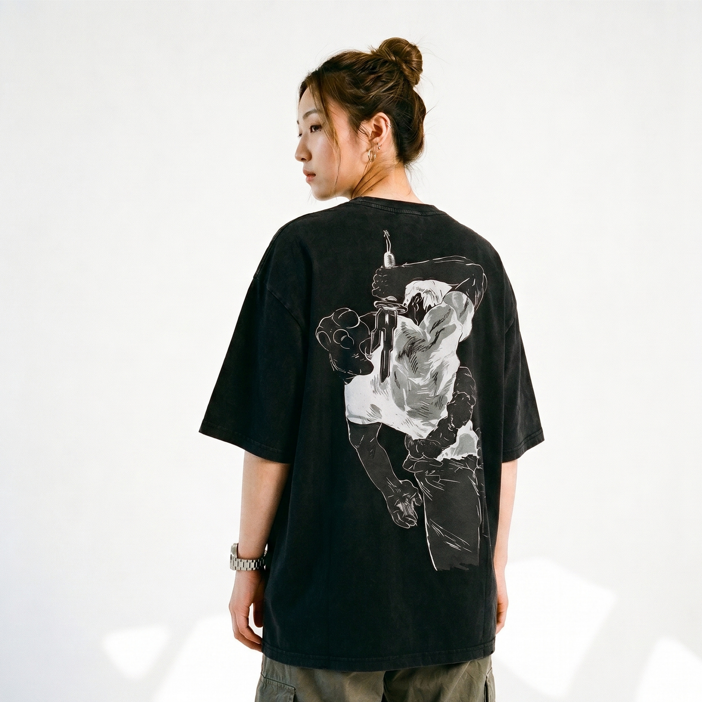 Jujutsu Kaisen Oversized Tee Black