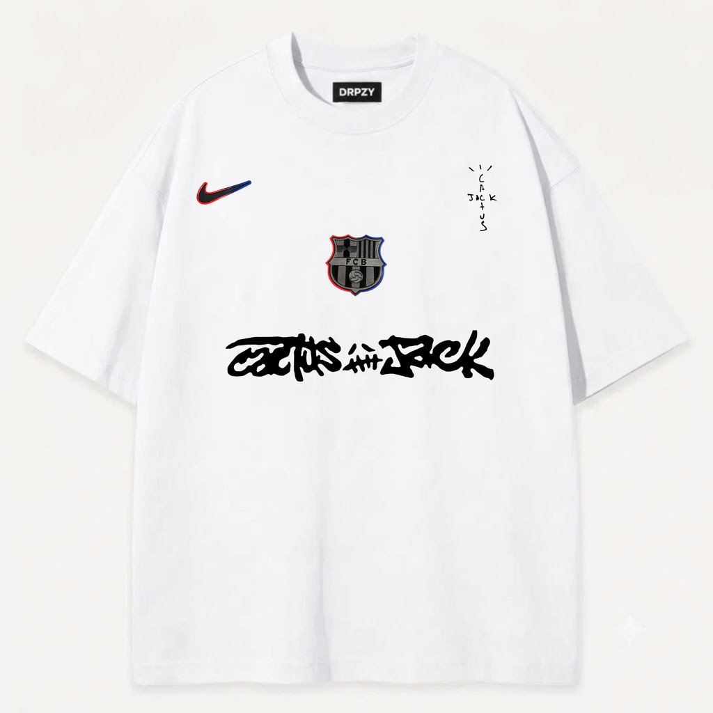 White Barca Tee
