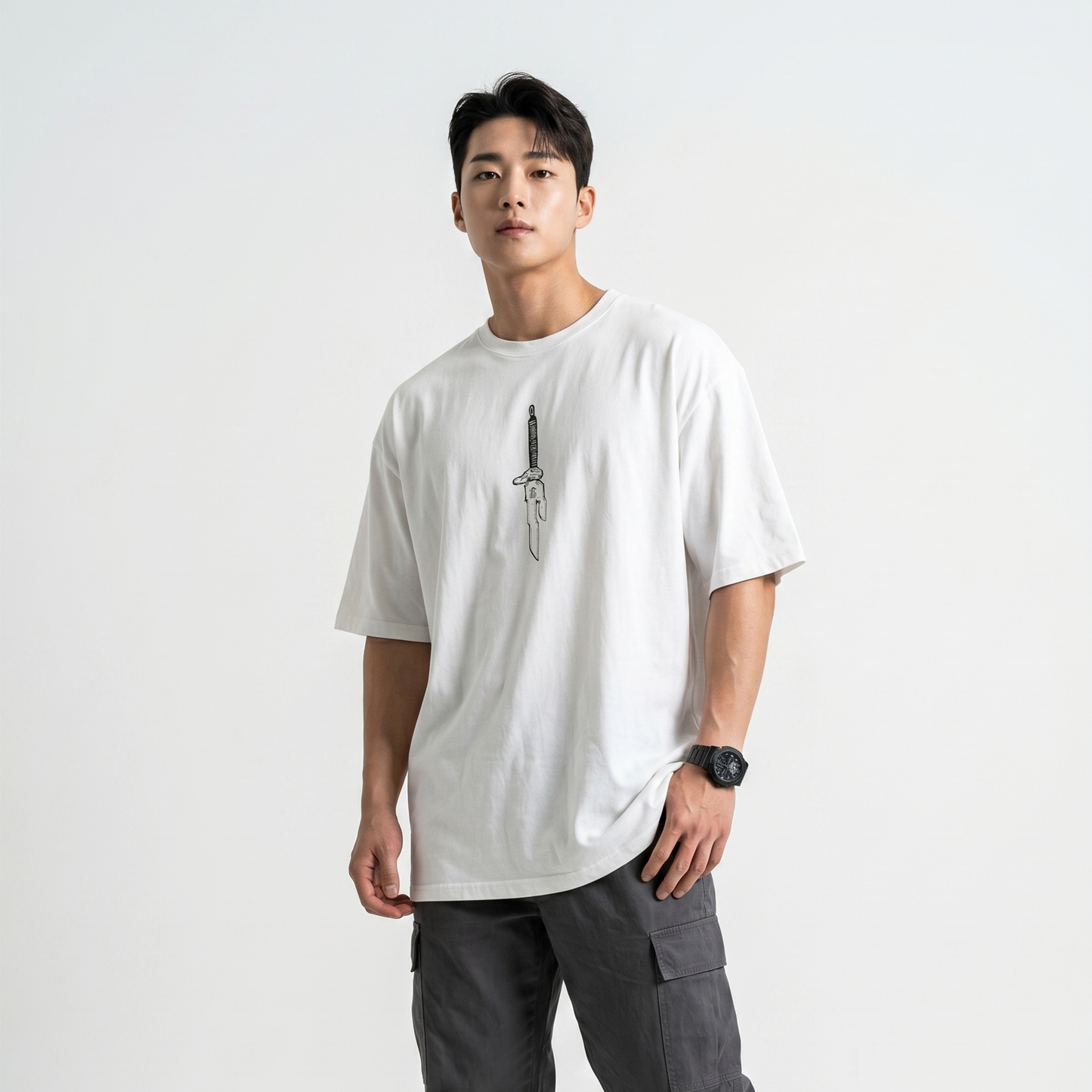Jujutsu Kaisen Oversized Tee White