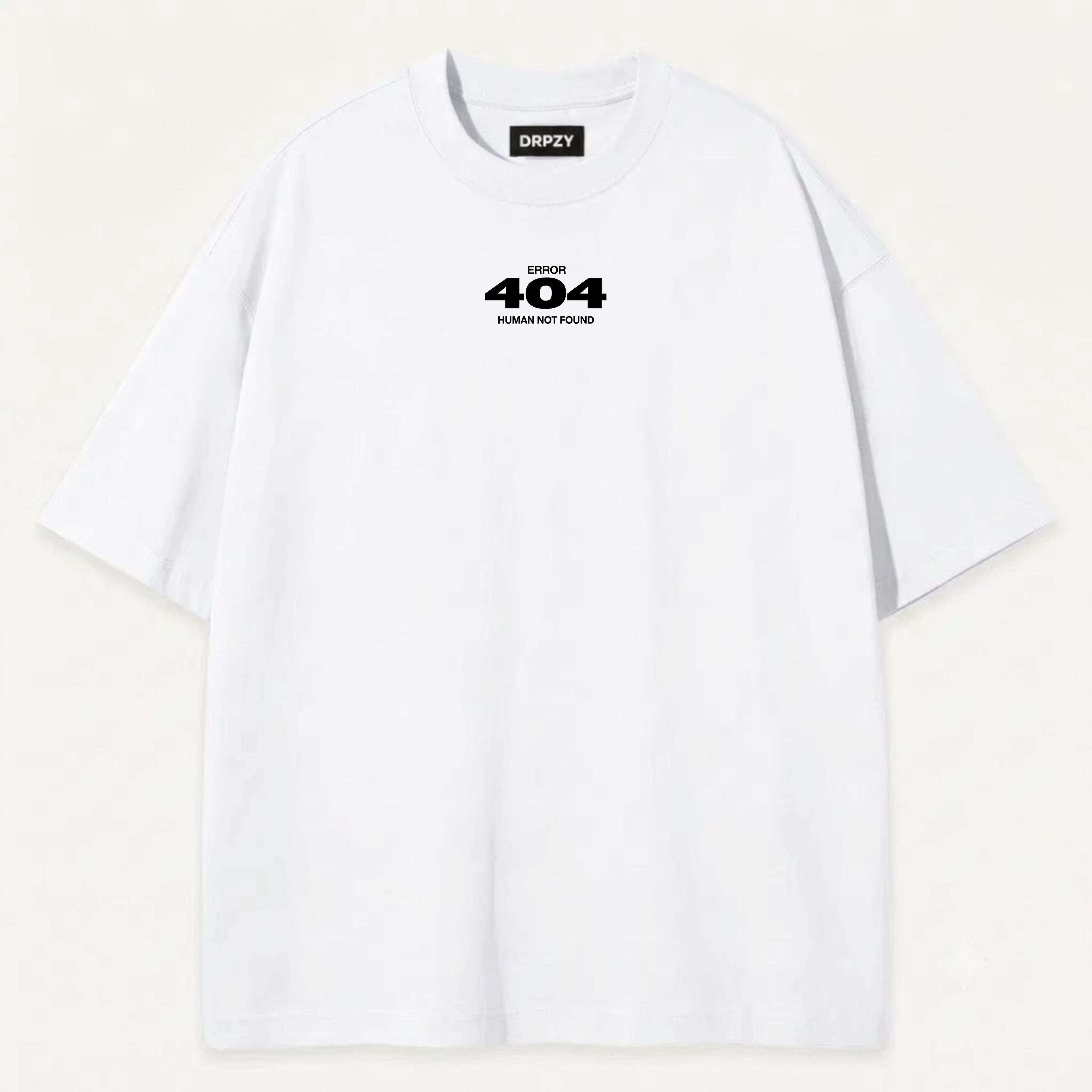 Oversized Human Not Found Tee