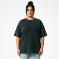 Oversized Black Washed Tee