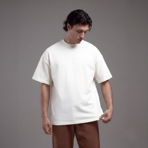 Basic Oversized White Tee