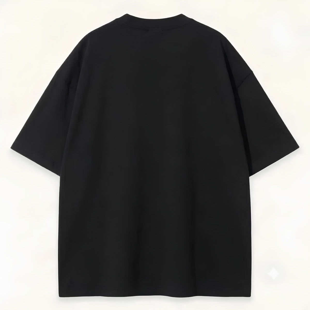 Cosmic space graphic oversized tee - Dripzy Pakistan streetwear black