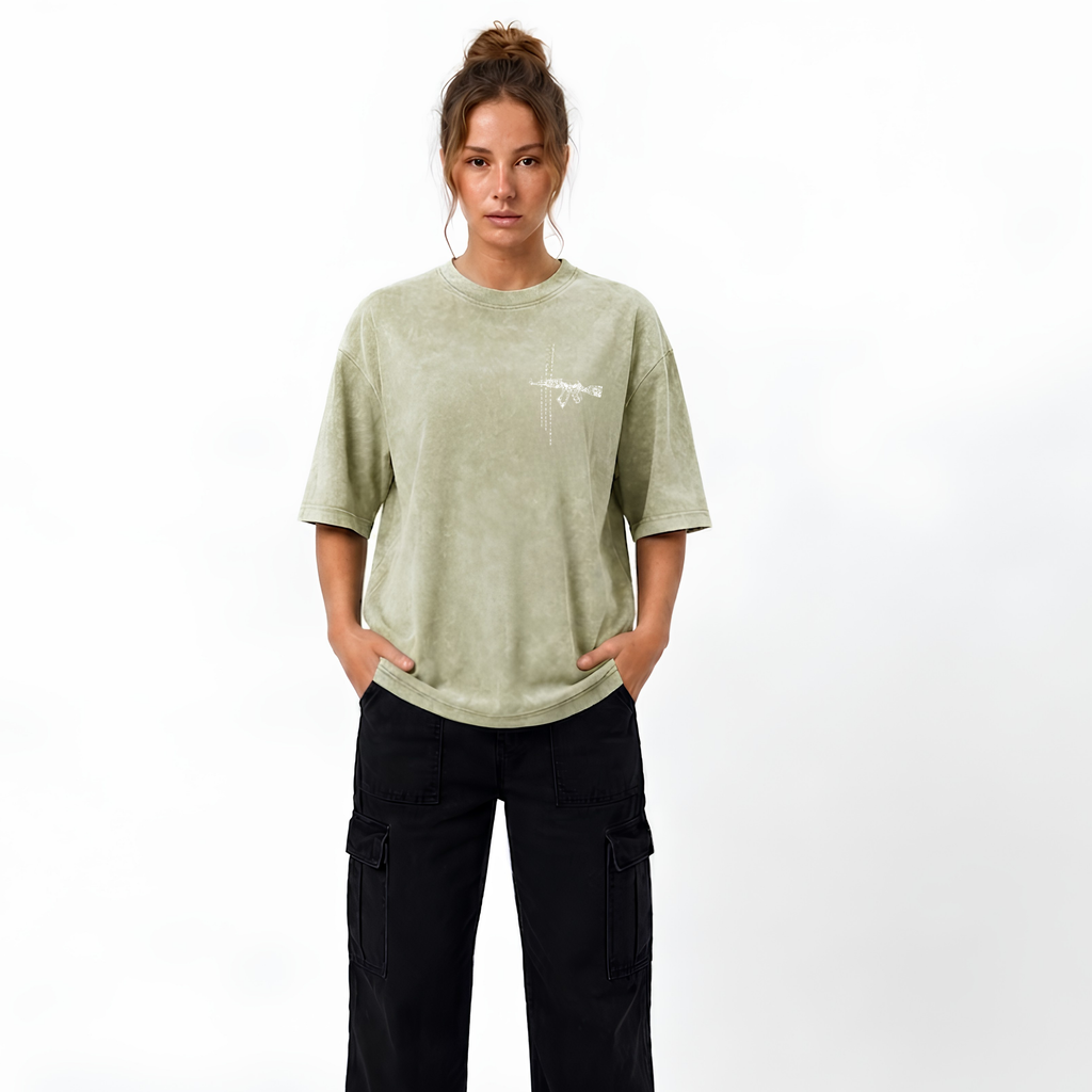 AK-47 Oversized Washed Tee