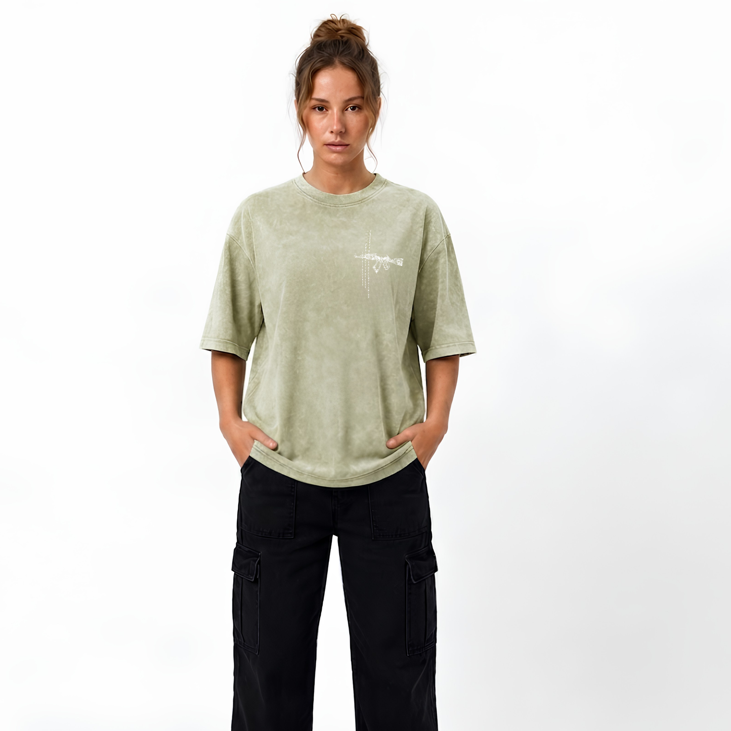 AK-47 Oversized Washed Tee