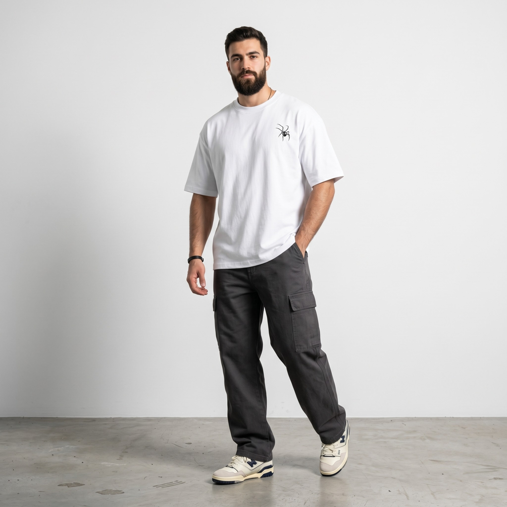 White Spider Tee