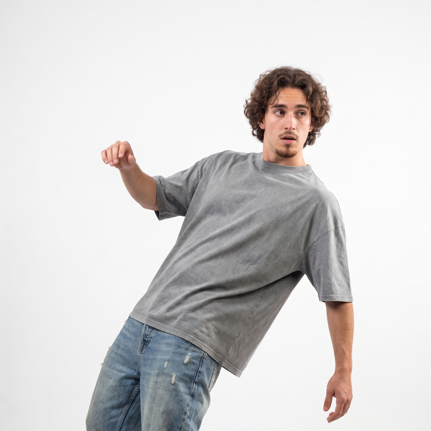 Basic Oversized Washed Tee